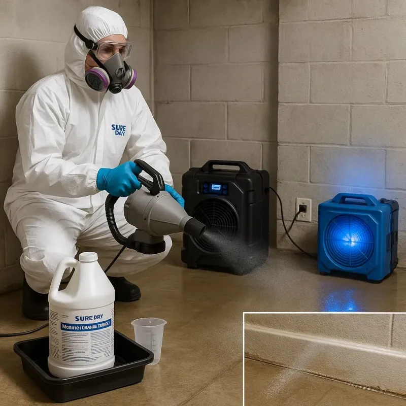 Sanitization and Odor Removal process in Andrews, SC