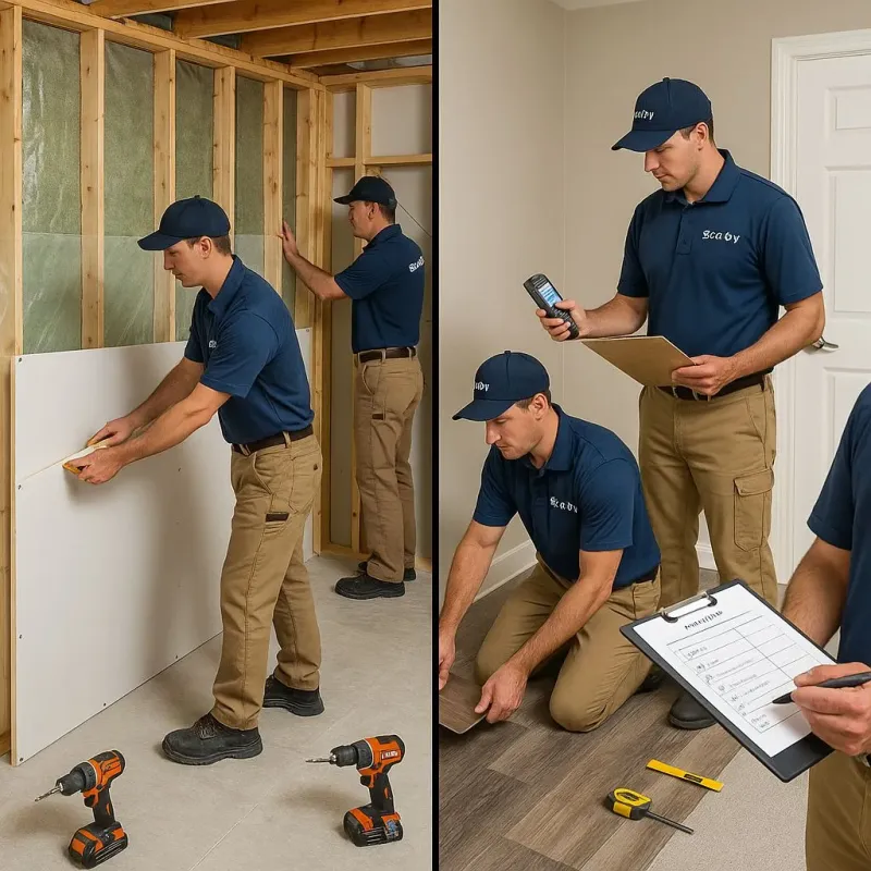 Repairs and Reconstruction process in Andrews, SC
