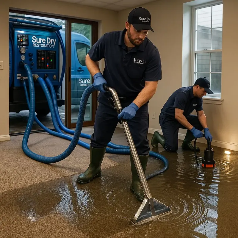 Water Extraction and Removal process in Andrews, SC